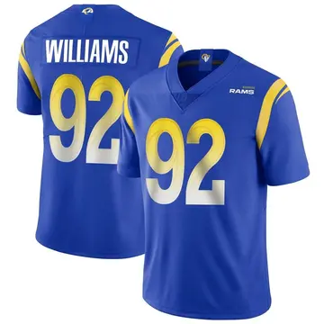 Youth Nike Los Angeles Rams Jonah Williams Royal Alternate Vapor Untouchable Jersey - Limited