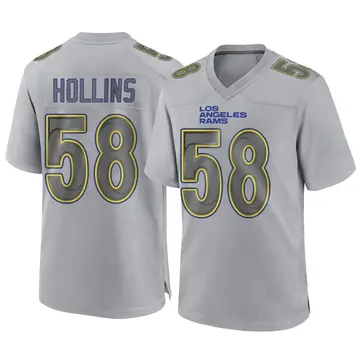 Youth Nike Los Angeles Rams Justin Hollins Gray Atmosphere Fashion Jersey - Game