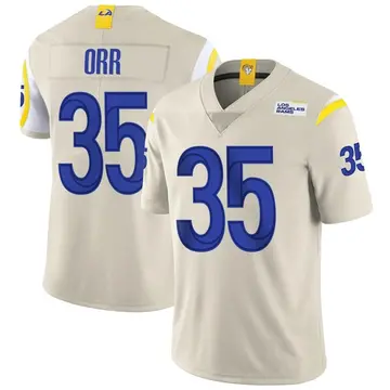 Youth Nike Los Angeles Rams Kareem Orr Bone Vapor Jersey - Limited