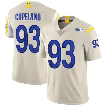 Youth Nike Los Angeles Rams Marquise Copeland Bone Vapor Jersey - Limited
