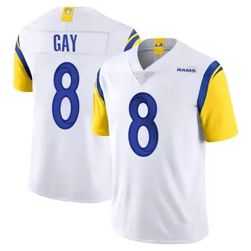 Youth Nike Los Angeles Rams Matt Gay White Vapor Untouchable Jersey - Limited