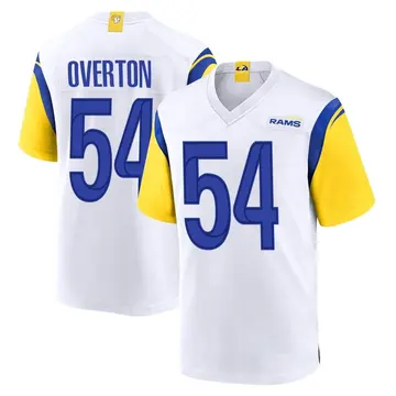 Youth Nike Los Angeles Rams Matt Overton White Jersey - Game