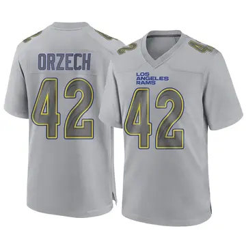 Youth Nike Los Angeles Rams Matthew Orzech Gray Atmosphere Fashion Jersey - Game