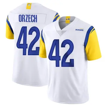 Youth Nike Los Angeles Rams Matthew Orzech White Vapor Untouchable Jersey - Limited
