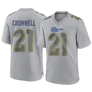 Youth Nike Los Angeles Rams Nolan Cromwell Gray Atmosphere Fashion Jersey - Game