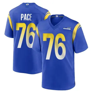Youth Nike Los Angeles Rams Orlando Pace Royal Alternate Jersey - Game