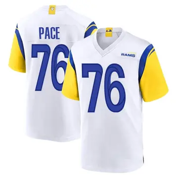 Youth Nike Los Angeles Rams Orlando Pace White Jersey - Game
