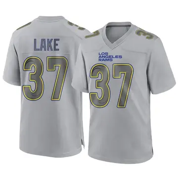 Youth Nike Los Angeles Rams Quentin Lake Gray Atmosphere Fashion Jersey - Game