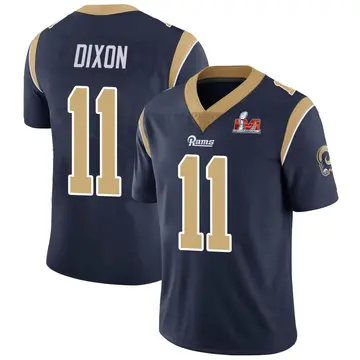 Youth Nike Los Angeles Rams Riley Dixon Navy Team Color Vapor Untouchable Super Bowl LVI Bound Jersey - Limited