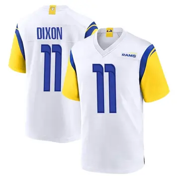 Youth Nike Los Angeles Rams Riley Dixon White Jersey - Game