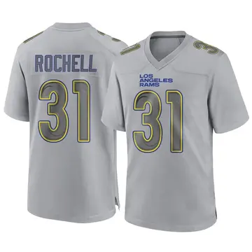Youth Nike Los Angeles Rams Robert Rochell Gray Atmosphere Fashion Jersey - Game