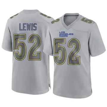 Youth Nike Los Angeles Rams Terrell Lewis Gray Atmosphere Fashion Jersey - Game