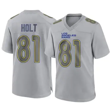 Youth Nike Los Angeles Rams Torry Holt Gray Atmosphere Fashion Jersey - Game