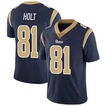 Youth Nike Los Angeles Rams Torry Holt Navy Team Color Vapor Untouchable Jersey - Limited