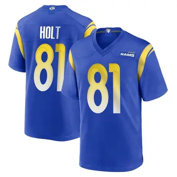 Youth Nike Los Angeles Rams Torry Holt Royal Alternate Jersey - Game
