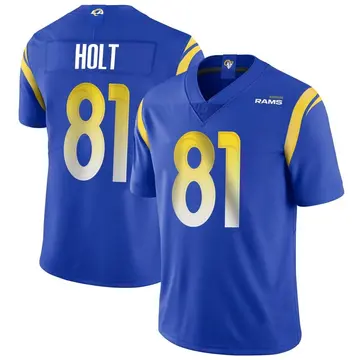 Youth Nike Los Angeles Rams Torry Holt Royal Alternate Vapor Untouchable Jersey - Limited