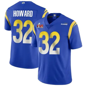 Youth Nike Los Angeles Rams Travin Howard Royal Alternate Vapor Untouchable Super Bowl LVI Bound Jersey - Limited