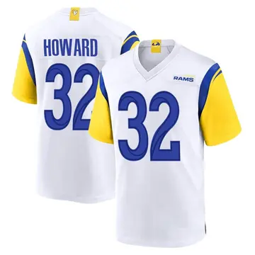 Youth Nike Los Angeles Rams Travin Howard White Jersey - Game
