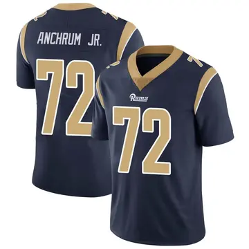 Youth Nike Los Angeles Rams Tremayne Anchrum Jr. Navy Team Color Vapor Untouchable Jersey - Limited