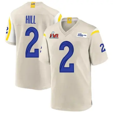 Youth Nike Los Angeles Rams Troy Hill Bone Super Bowl LVI Bound Jersey - Game