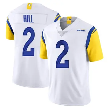 Youth Nike Los Angeles Rams Troy Hill White Vapor Untouchable Jersey - Limited