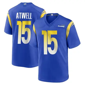 Youth Nike Los Angeles Rams Tutu Atwell Royal Alternate Jersey - Game