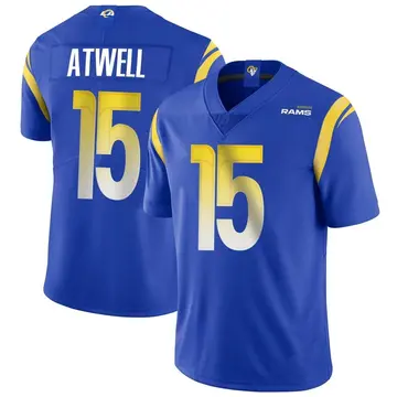 Youth Nike Los Angeles Rams Tutu Atwell Royal Alternate Vapor Untouchable Jersey - Limited