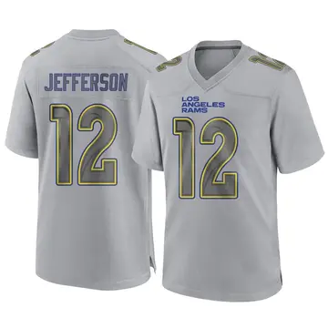 Youth Nike Los Angeles Rams Van Jefferson Gray Atmosphere Fashion Jersey - Game