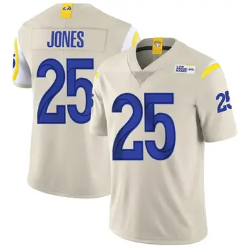 Youth Nike Los Angeles Rams Xavier Jones Bone Vapor Jersey - Limited