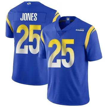 Youth Nike Los Angeles Rams Xavier Jones Royal Alternate Vapor Untouchable Jersey - Limited