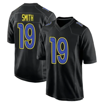 Youth Nike Los Angeles Rams Xavier Smith Black Fashion Jersey - Game