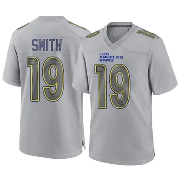 Youth Nike Los Angeles Rams Xavier Smith Gray Atmosphere Fashion Jersey - Game