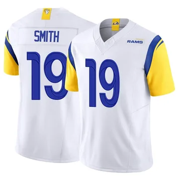 Youth Nike Los Angeles Rams Xavier Smith White Vapor F.U.S.E. Jersey - Limited